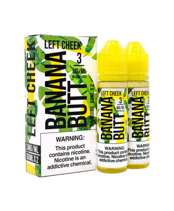 Left Cheek by Banana Butt E-Liquids 120ml