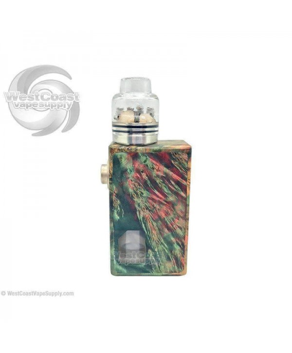 Glossy Glass Bottom Feed RDA W/ Free GLOSSY FLAVORS 180ml Bottle