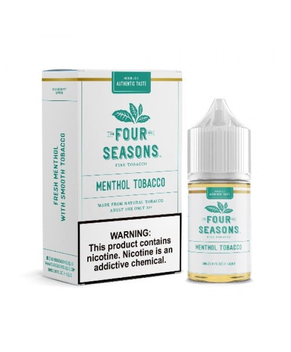 Menthol Tobacco by Four Seasons Fine Tobacco 30ml