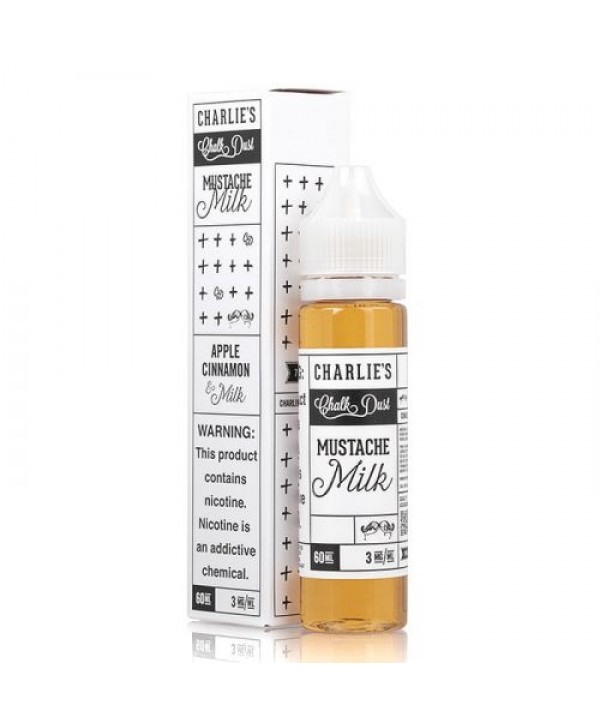 Mustache Milk Ejuice by Charlie's Chalk Dust 60ml