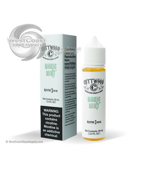 Manic Mint by Cuttwood 60ml