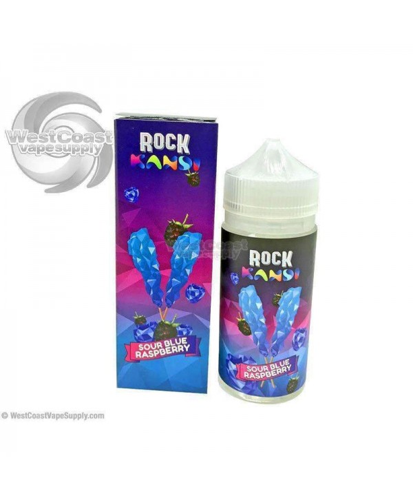 Sour Blue Raspberry by Rock Kandi 100ml