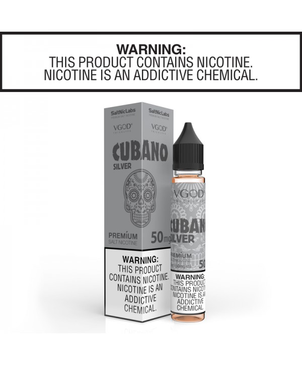 Cubano Silver by VGOD Salt Nic Collection 30ml