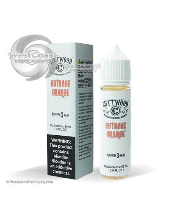 Outrage Orange Ejuice by Cuttwood 60ml