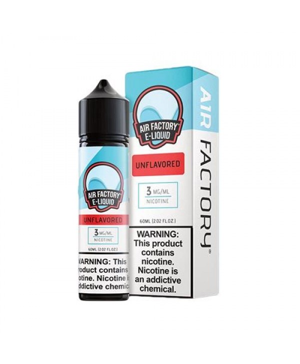 Unflavored Ejuice by Air Factory 60ml
